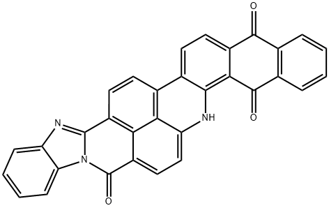 anthra[1,2-c]benzimidazo[2,1-i]benzo[lmn][2,8]phenanthroline-5,9,20(6H)-trione Struktur