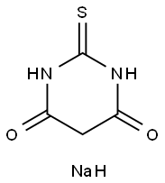 2-THIOBARBITURIC ACID SODIUM SALT Struktur