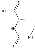 Alanine, N-(methylthiocarbamoyl)-, D- (8CI) Struktur