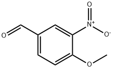 4-METHOXY-3-NITROBENZALDEHYDE Struktur