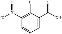 2-Fluoro-3-nitrobenzoic acid Struktur