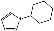 1H-Pyrrole, 1-cyclohexyl- Struktur