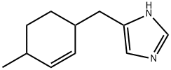 1H-Imidazole,  4-[(4-methyl-2-cyclohexen-1-yl)methyl]-  (9CI) Struktur