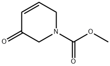 1(2H)-Pyridinecarboxylicacid,3,6-dihydro-3-oxo-,methylester(9CI) Struktur