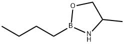 2-Butyl-4-methyl-1,3,2-oxazaborolidine Struktur