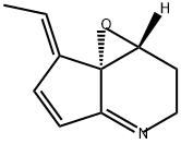 (1aR,7E,7aS)-7-Ethylidene-1a,2,3,7-tetrahydrocyclopent[b]oxireno[c]pyridine Struktur