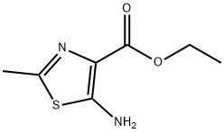 5-AMINO-2-METHYL-THIAZOLE-4-CARBOXYLIC ACID ETHYL ESTER Structure