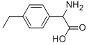 AMINO-(4-ETHYL-PHENYL)-ACETIC ACID, 318270-08-5, 結(jié)構(gòu)式