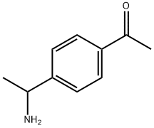 Ethanone, 1-[4-(1-aminoethyl)phenyl]- (9CI) Struktur