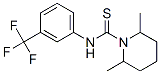 2,6-Dimethyl-N-[3-(trifluoromethyl)phenyl]-1-piperidinecarbothioamide Struktur