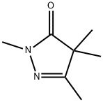 1,3,4,4-Tetramethyl-1H-pyrazole-5(4H)-one Struktur