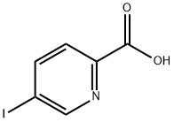 5-Iodopyridine-2-carboxylic acid Struktur