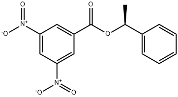 (S)-(+)-1-PHENYLETHYL 3,5-DINITROBENZOATE Struktur