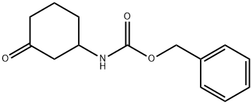 3-N-CBZ-AMINO-CYCLOHEXANONE Structure