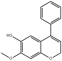 Dalbergichromene Struktur