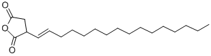 N-HEXADECENYLSUCCINIC ANHYDRIDE Struktur