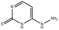 4(1H)-Pyrimidinone, 2,3-dihydro-2-thioxo-, hydrazone (9CI) Struktur