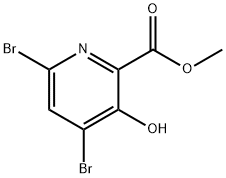 4,6-Dibromo-3-hydroxypyridine-2-carboxylic acid methyl ester price.