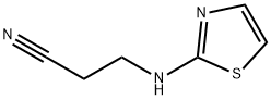 Propanenitrile, 3-(2-thiazolylamino)- (9CI) Struktur