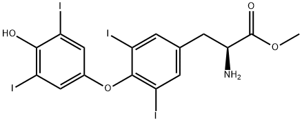 Thyroxine Methyl Ester Struktur