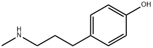 p-[3-(Methylamino)propyl]phenol Struktur