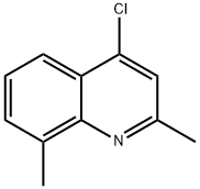 4-CHLORO-2,8-DIMETHYLQUINOLINE Struktur