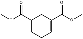 3-Cyclohexene-1,3-dicarboxylic acid dimethyl ester Struktur