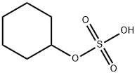 Sulfuric acid hydrogen cyclohexyl ester Struktur