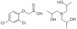 2,4-DTRIISOPROPANOLAMINE Struktur