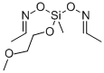 bisacetaldehyde-O,O'-[(2-methoxyethoxy)methylsilylene]dioxime Struktur