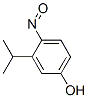 Phenol, 3-(1-methylethyl)-4-nitroso- (9CI) Struktur