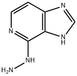 3H-IMidazo[4,5-c]pyridine, 4-hydrazinyl- Struktur