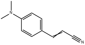 TRANS-4-DIMETHYLAMINOCINNAMONITRILE Struktur