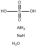 ALUMINUM SODIUM SULFATE, DODECAHYDRATE Struktur