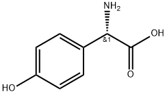 4-Hydroxy-L-phenylglycine Struktur