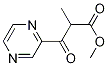 Methyl 2-Methyl-3-oxo-3-(pyrazin-2-yl)propanoate Structure