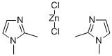 dichlorobis(1,2-dimethyl-1H-imidazole-N3)zinc Struktur