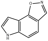 6H-Pyrrolo[2,3-g]-1,2-benzisoxazole(9CI) Struktur