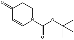 4-OXO-3,4-DIHYDRO-2H-PYRIDINE-1-CARBOXYLIC ACID TERT-BUTYL ESTER Struktur