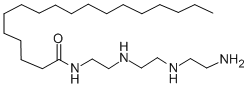 N-[2-[[2-[(2-aminoethyl)amino]ethyl]amino]ethyl]stearamide  Struktur