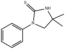 1-Phenyl-4,4-dimethyl-2-imidazolidinethione Struktur