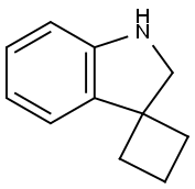 1',2'-dihydro-Spiro[cyclobutane-1,3'-[3H]indole] Struktur