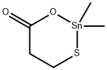 dihydro-2,2-dimethyl-6H-1,3,2-oxathiastannin-6-one Struktur