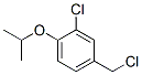 2-chloro-4-(chloromethyl)-1-(1-methylethoxy)benzene Struktur