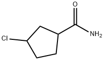 Cyclopentanecarboxamide, 3-chloro- (8CI,9CI) Struktur