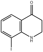 8-IODO-2,3-DIHYDROQUINOLIN-4(1H)-ONE Struktur