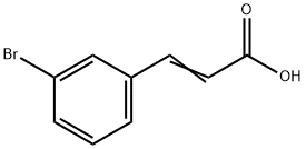 3-Bromocinnamic acid Struktur