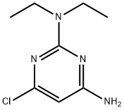 4-Amino-6-chloro-2-diethylaminopyrimidine Struktur