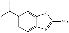 2-Benzothiazolamine,6-(1-methylethyl)-(9CI) Struktur