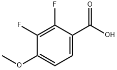 2,3-Difluoro-4-methoxybenzoic acid Struktur